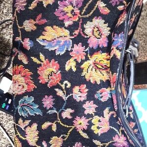 Floral Tapestry Bag